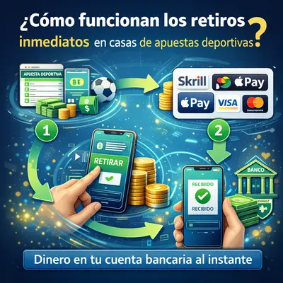 casas de apuestas retiro inmediato